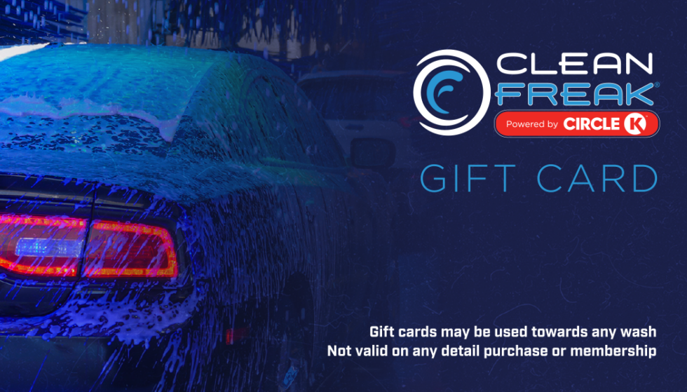 Gift Cards Clean Freak Car Wash